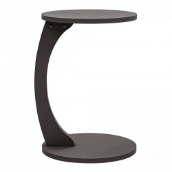 Помощна маса Holeby 56 x Ø 38 cm сива [] - Măsuțe de living