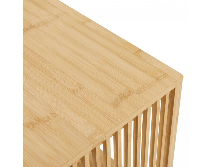 Помощна маса Varde 50x39x33 см естествен бамбук []
