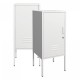 Комплект нощни шкафчета Hausjärvi от 2 бр., 82x35x35 см, стомана, бяло []