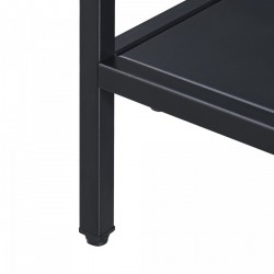 Помощна маса Kumlinge 45x45x47cm черна [] - Mese