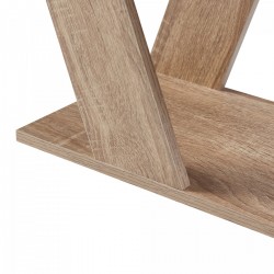 Помощна масичка Nome 60x22x57cm вид дъб [] - Măsuțe de living