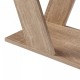 Помощна масичка Nome 60x22x57cm вид дъб []