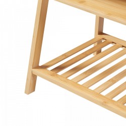 Нощно шкафче Håbo 50x45x36 см бамбук [] - Măsuțe de living