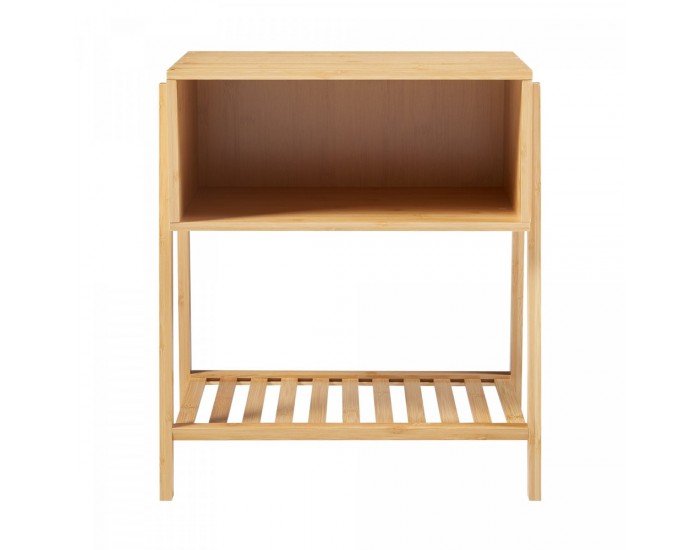Нощно шкафче Håbo 50x45x36 см бамбук []