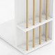 Помощна маса Siikainen 65x44x29 cm Бяла []