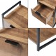 Помощна маса Namsskogan 62x33x32cm вид на орех []
