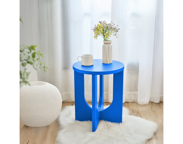 Помощна маса Kysdajore 50x40 cm Royal Blue []
