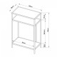 Конзолна маса Kumlinge 55x30x85 см бяла []
