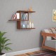 Стенен рафт Hadsel 75x22x50 см цвят венге []