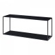 Стенен рафт Notodden 90x25x35см черен []