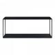 Стенен рафт Notodden 90x25x35см черен []