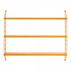 Модулен стенен рафт Strängnäs Orange [] - Living