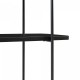 Стенен рафт Østfold 100x80x21 см черен []