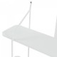 Стенен рафт Østfold 100x80x21 см бял []