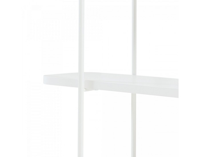 Стенен рафт Østfold 100x80x21 см бял []