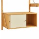Стенен рафт Tingvoll 176x147x34 см бамбук []