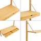 Стенен рафт Tingvoll 176x85x32 см бамбук []