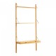 Стенен рафт Tingvoll 176x85x32 см бамбук []