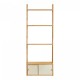 Стенен рафт Tingvoll 176x65x34 см бамбук []