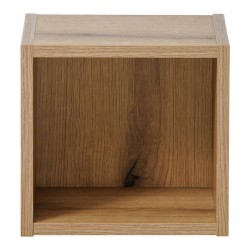 Рафт за баня Skelbolu 27x25x21 см дъб [] - Living