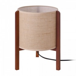 Настолна лампа Solihull Beige / Brown [] - Lux.pro