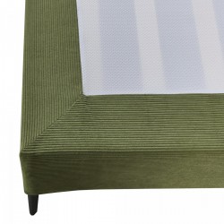 Двойно легло Lilla с матрак Корда 160x200 см Зелен [] - Sonata G