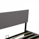 Тапицирано легло Juva с матрак и леглова кутия 160x200 см Grey Corium
