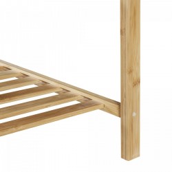 Поставка за портманта Öckerö 150x60x40 см бамбук [] - Dormitor