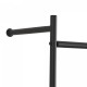 Стенно портманто Bremanger 162x60x26cm черно []