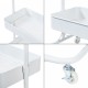Подвижна закачалка Kumad 175x58x36 см Бяла []
