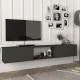 ТВ шкаф Paltamo 180x31x29.5 см антрацит []