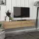 ТВ шкаф Toivakka 135x31x25см дъб []