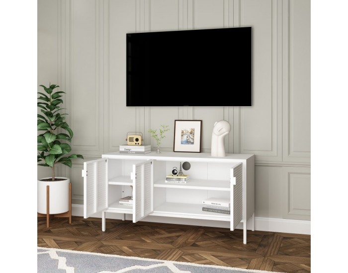 ТВ шкаф Castelli 114 x 40 x 60 см стомана []