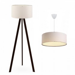 Комплект лампи Scunthorpe кремаво бял [] - Lustre de tavan
