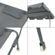 Двоен шезлонг с покрив Avigliano Grey []