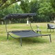 Двоен шезлонг с покрив Avigliano Grey []