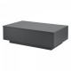 Холна маса Kagiso 95x60x31 см с 4 чекмеджета Matt Dark Grey
