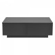 Холна маса Kagiso 95x60x31 см с 4 чекмеджета Matt Dark Grey