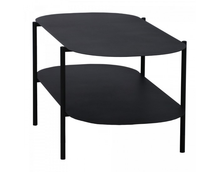Холна маса Enebakk 112x62x40.5cm черен, мат []