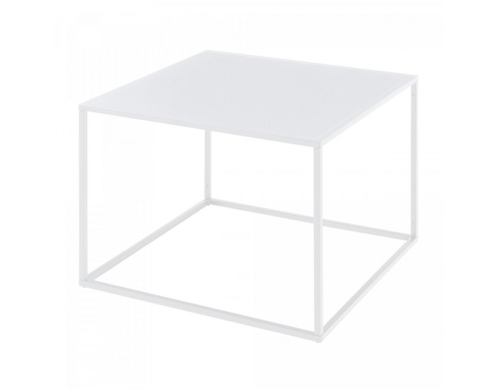 Холна маса Solund 60x60x45 см бяла, мат []