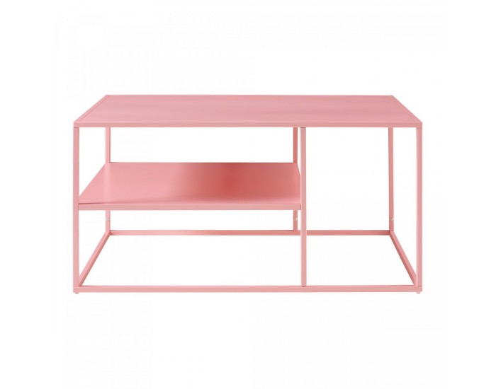 Холна маса Solund 90x60x45 см розова []