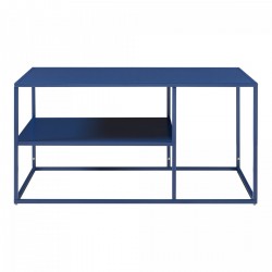 Холна маса Solund 90x60x45 см тъмно синя [] - Sonata G