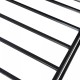 Метално легло Trerunta 90 x 200 см стоманено черно []