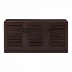 Шкаф за обувки Løten 125x36x62 см Венге [] - Sonata G
