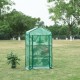 Оранжерия Chaam с 3 рафта 125x69x49cm Green []