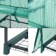 Оранжерия Chaam с 3 рафта 125x69x49cm Green []