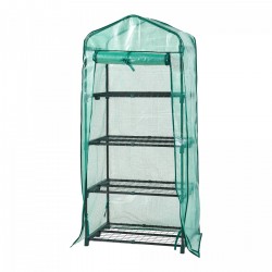 Оранжерия Chaam с 4 рафта 158x69x49cm Green [] - Grădină