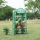 Оранжерия Chaam с 4 рафта 158x69x49cm Green []