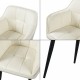 Комплект трапезарни столове 4 Birmingham Beige []