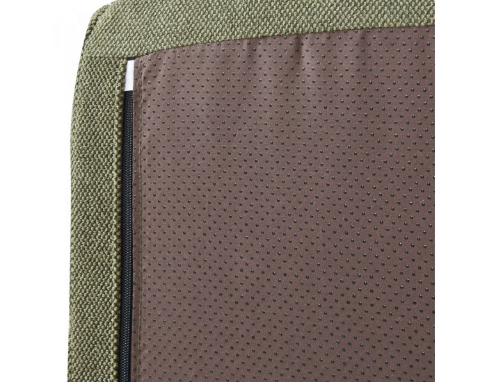 Стол за под Koskyvn 75x90x100 см текстил зелен []